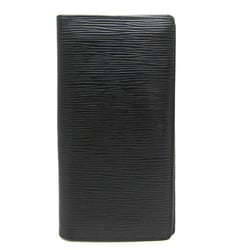 Louis Vuitton Epi Brazza Wallet M66542 Men's Epi Leather Long Wallet (bi-fold) Noir