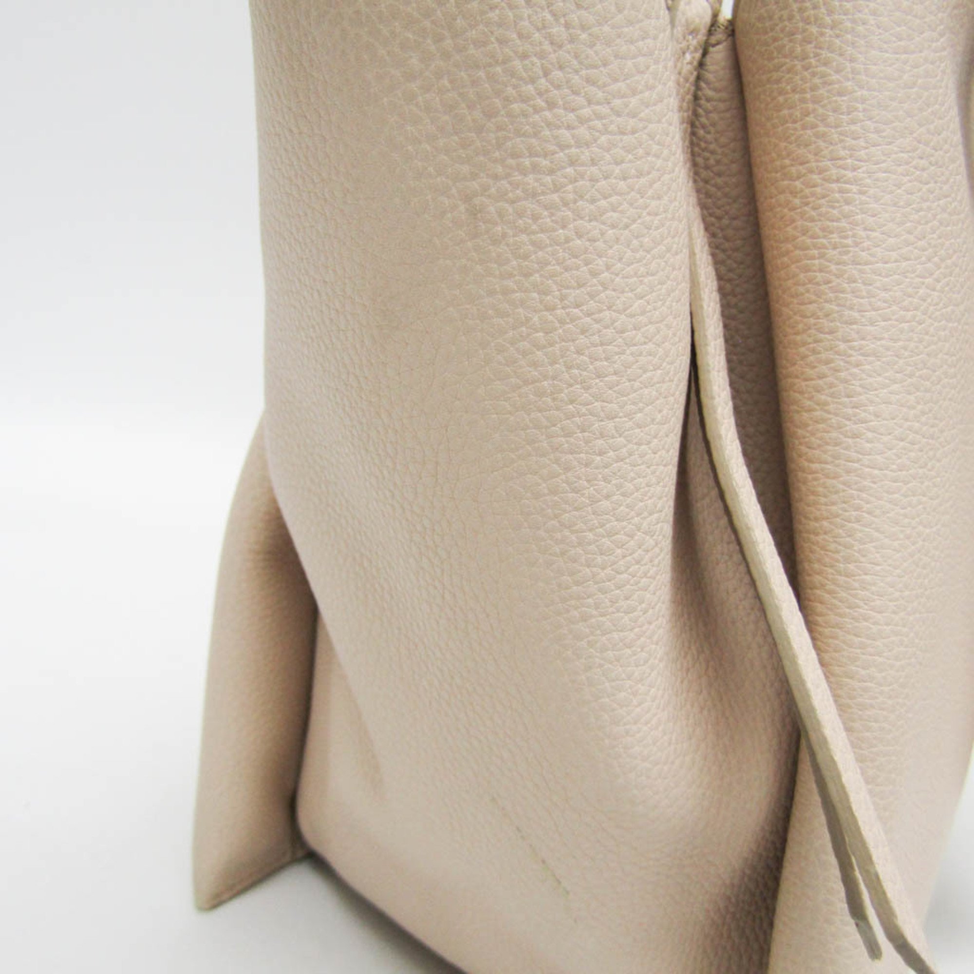 Celine Trifold Women's Leather Tote Bag Light Beige