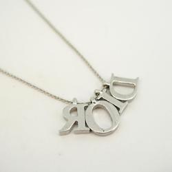 Christian Dior Necklace Metal Silver Women's