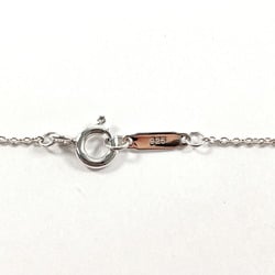 TIFFANY&Co. Tiffany Concave Cross Necklace, Silver 925, Silver, Women's