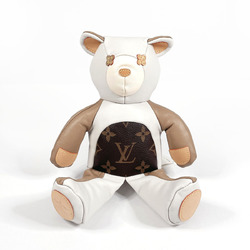 LOUIS VUITTON Louis Vuitton Doudou stuffed toy teddy bear GI0142 miscellaneous goods Monogram canvas leather brown unisex
