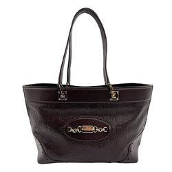 GUCCI Handbag Leather Brown Men's Women's 145993 z1138