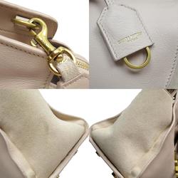 Saint Laurent SAINT LAURENT handbag shoulder bag Downtown Cabas leather light pink beige gold women's w0392a