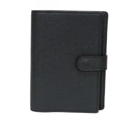Louis Vuitton LOUIS VUITTON Planner Cover Agenda PM LV Charcoal Gray 6-Hole Card Case Taiga Ardoise R20426 Men's