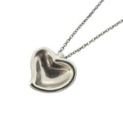 Tiffany Necklace Full Heart 925 Silver Women's