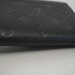 Louis Vuitton Long Wallet Monogram Empreinte Portefeuille Sarah M82257 Noir Ladies