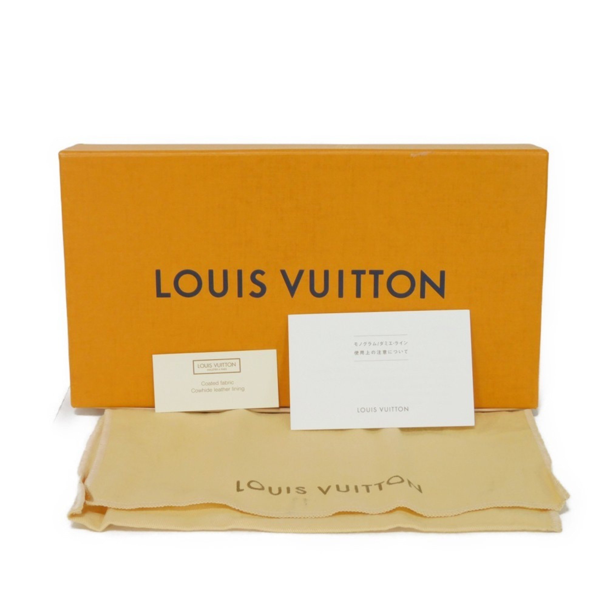 Louis Vuitton LOUIS VUITTON Long Wallet Portefeuille Sarah Turnlock Twistlock Stitch Bifold Monogram Etoile Marron M66556 Men's Women's