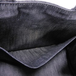 PRADA Tote Bag Canapa Robot Denim Black Triangle Fabric Nero 1BG439 2ELY F0002 Men's Women's Bags