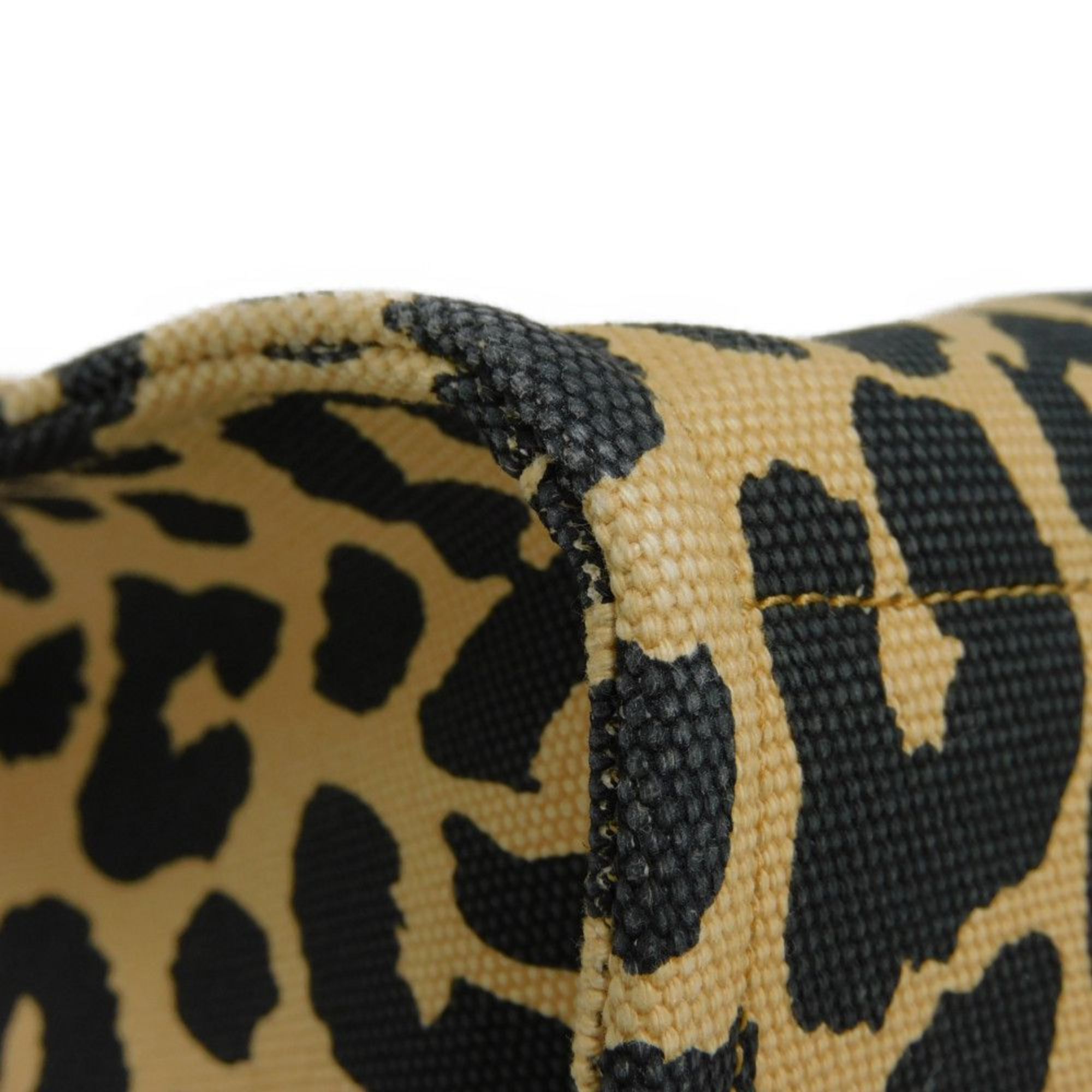 Coach COACH Tote Bag Cargo NY Stitch Animal Shoulder Canvas Leopard CP770 Women's