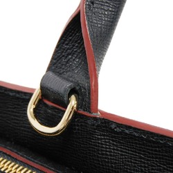 Longchamp Handbag Le Pliage Heritage Horse Cowhide Black Leopard Shoulder Bag Noir Women's