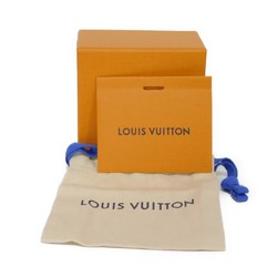 Louis Vuitton LOUIS VUITTON Bracelet Monogram Chain Silver Black White Turquoise Stone-like Multicolor M1042L Men's