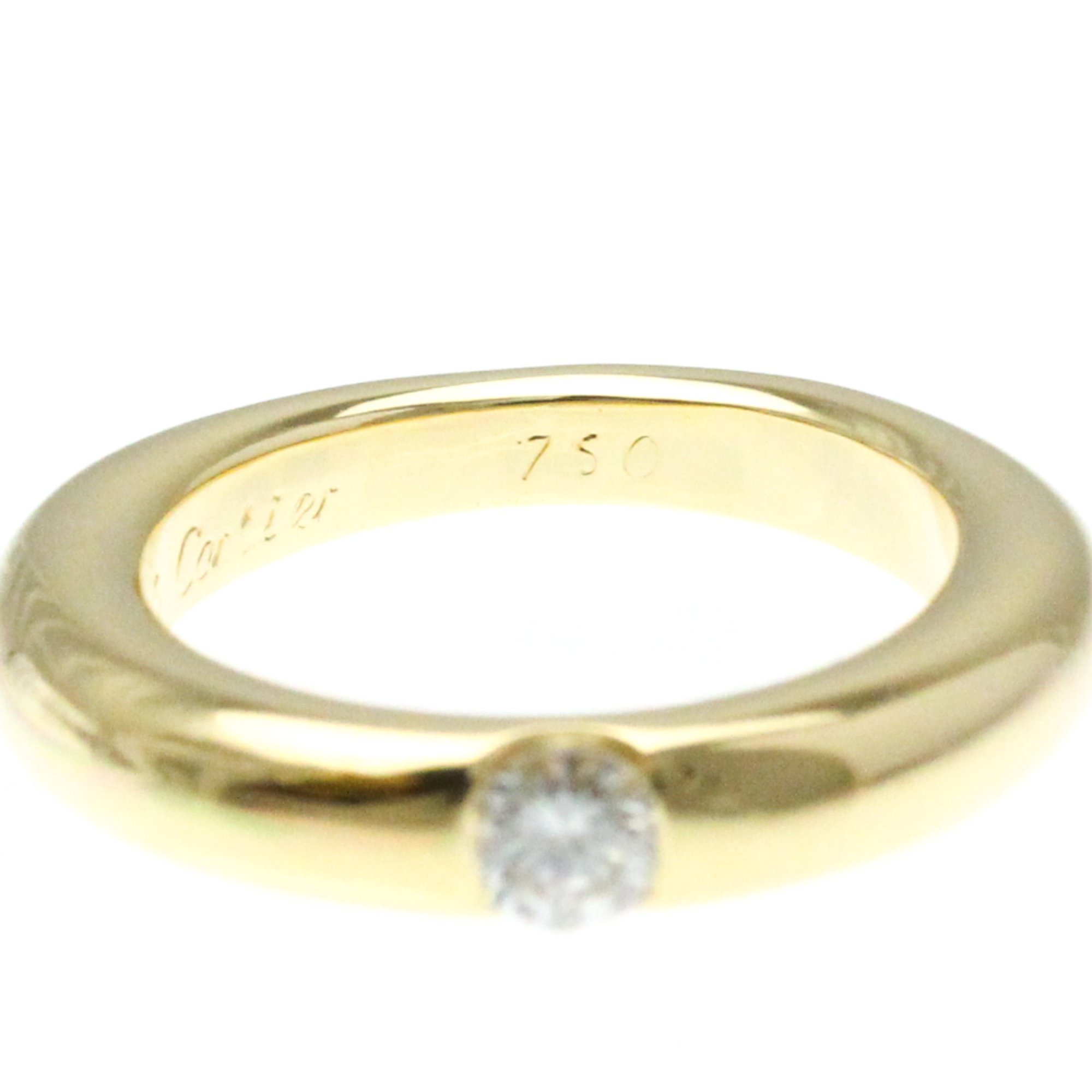 Cartier Ellipse Ring Yellow Gold (18K) Diamond Band Ring Carat/0 BF573130