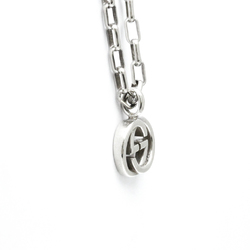 Gucci GG Necklace Silver 925 No Stone Men,Women Fashion Pendant Necklace (Silver)