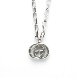 Gucci GG Necklace Silver 925 No Stone Men,Women Fashion Pendant Necklace (Silver)