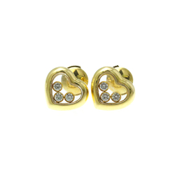 Chopard Happy Diamond 84/4611 Diamond Yellow Gold (18K) Stud Earrings Gold
