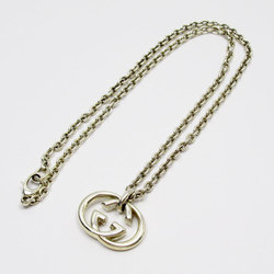 GUCCI Interlocking G Necklace Silver 925 Women's w0366i