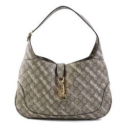 GUCCI Shoulder Bag x BALENCIAGA New Jackie GG Supreme Canvas Brown Women's 636710 99912g