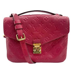 Louis Vuitton LOUIS VUITTON Shoulder Bag Monogram Empreinte Pochette Metis MM Freesia Women's M44291 z1158
