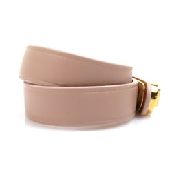 Christian Dior Bracelet Leather Light Pink Women's h30302f