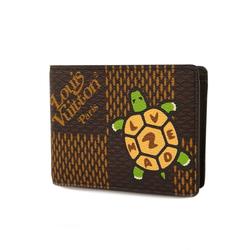 Louis Vuitton Wallet Virgil Abloh NIGO Collaboration Portefeuille Multiple N60396 Brown Men's