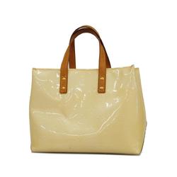 Louis Vuitton Handbag Vernis Reed PM M91145 Gris Ladies