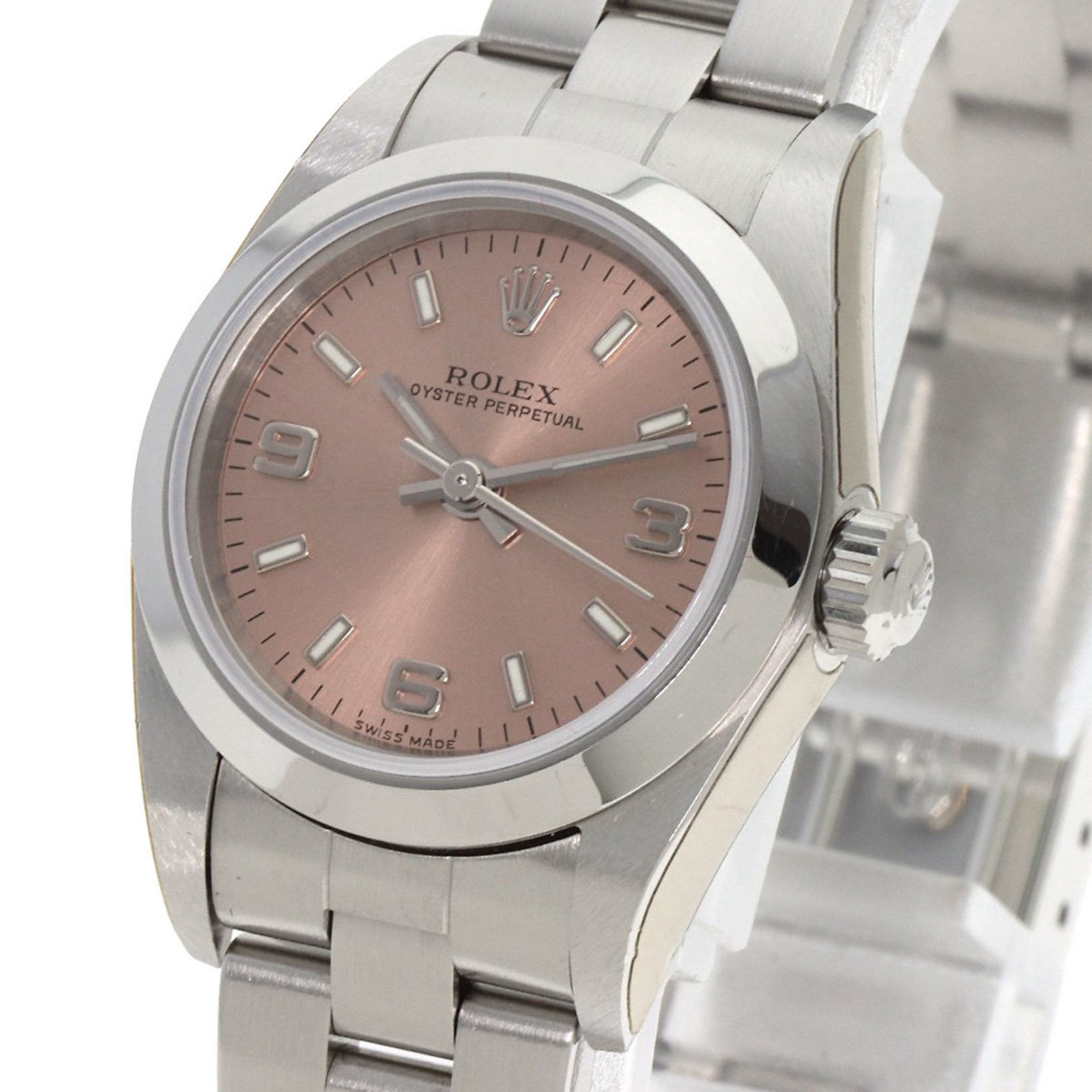 Rolex 76080 Oyster Perpetual Watch Stainless Steel SS Ladies ROLEX