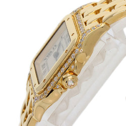 Cartier Panthere SM Bezel Diamond Watch K18 Yellow Gold K18YG Ladies CARTIER