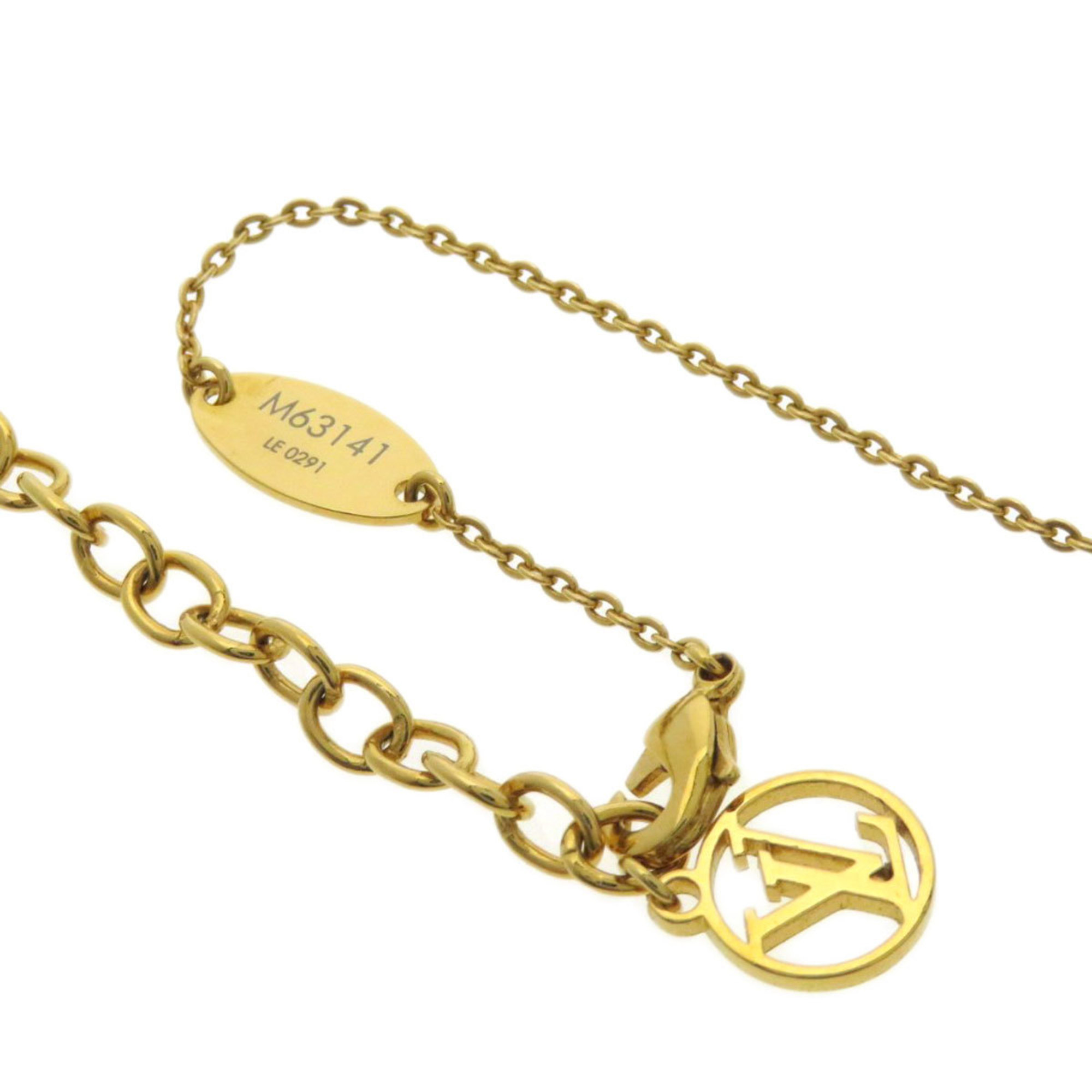 Louis Vuitton M63141 Nanogram Necklace for Women LOUIS VUITTON