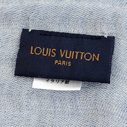 Louis Vuitton Etoile Monogram Essential Women's and Men's Scarf M71618 Wool Blue