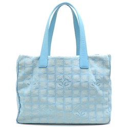 Chanel New Travel Line Tote MM Women's Bag A15991 Nylon Blue