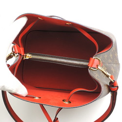 Louis Vuitton Neo Noe Women's Shoulder Bag M44021 Monogram Ebene (Brown)