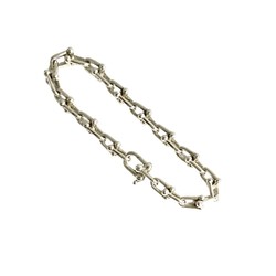 TIFFANY&Co. Tiffany Hardware Small Link Silver 925 Chain Bracelet Bangle 60438 5sbk-a2760438