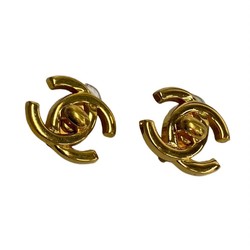 CHANEL Chanel 96A Coco Mark Motif Earrings Ear Cuff Gold 26704 469k241726704