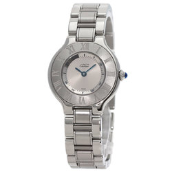 Cartier W10109T2 Must 21 Maker Complete Watch Stainless Steel SS Ladies CARTIER
