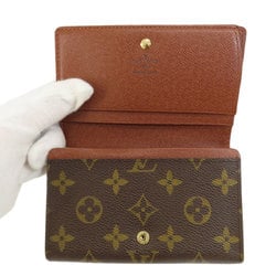 Louis Vuitton M61730 Porte Monnaie Bi-fold Wallet Monogram Canvas Women's LOUIS VUITTON