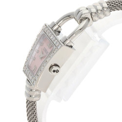 CORUM 101.414.20 Trapeze Diamond Watch Stainless Steel SS Ladies