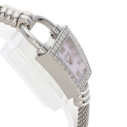 CORUM 101.414.20 Trapeze Diamond Watch Stainless Steel SS Ladies