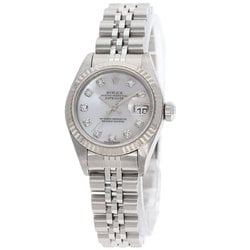 Rolex 79174NG Datejust 10P Diamond Watch Stainless Steel SS K18WG Ladies ROLEX