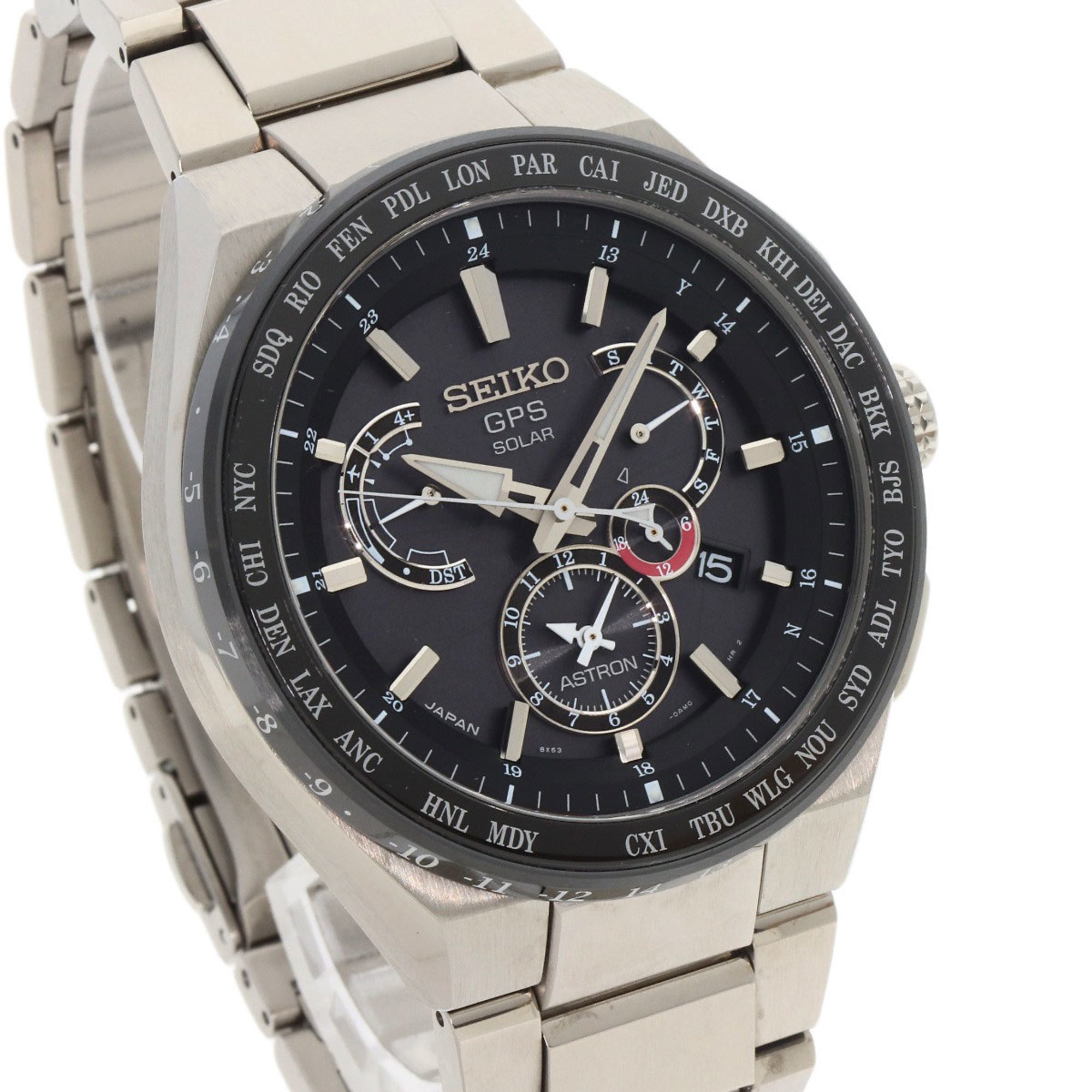 Seiko SBXB123 Astron 8X53-0AV0-2 Watch Stainless Steel SS Men's SEIKO