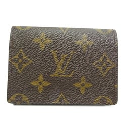 Louis Vuitton Envelope Carte de Visite Women's and Men's Business Card Holder M62920 Monogram Brown