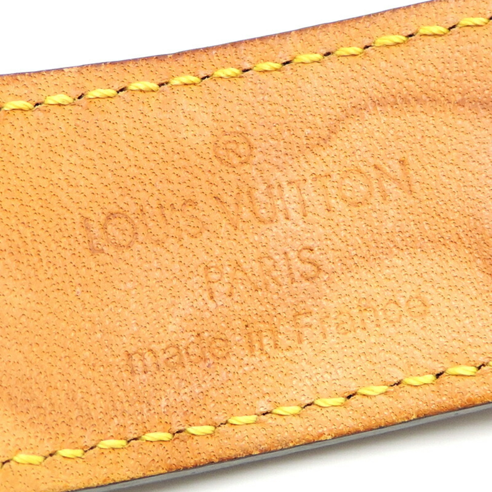 Louis Vuitton Bracelet Porte Address Women's M92577 Monogram Ebene (Brown)