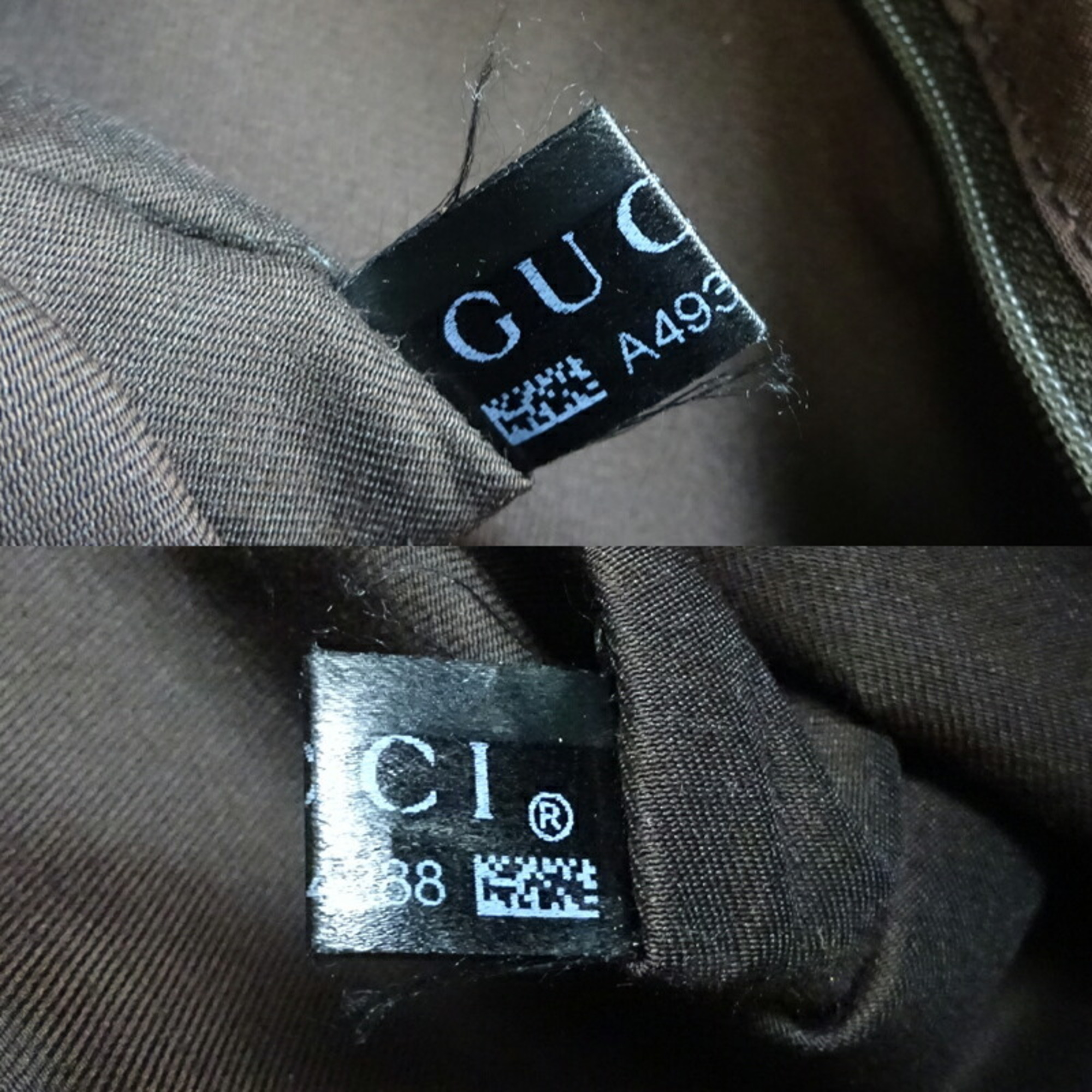 Gucci Sukey Interlocking G Tote Bag Women's Shoulder 211944 Leather Beige