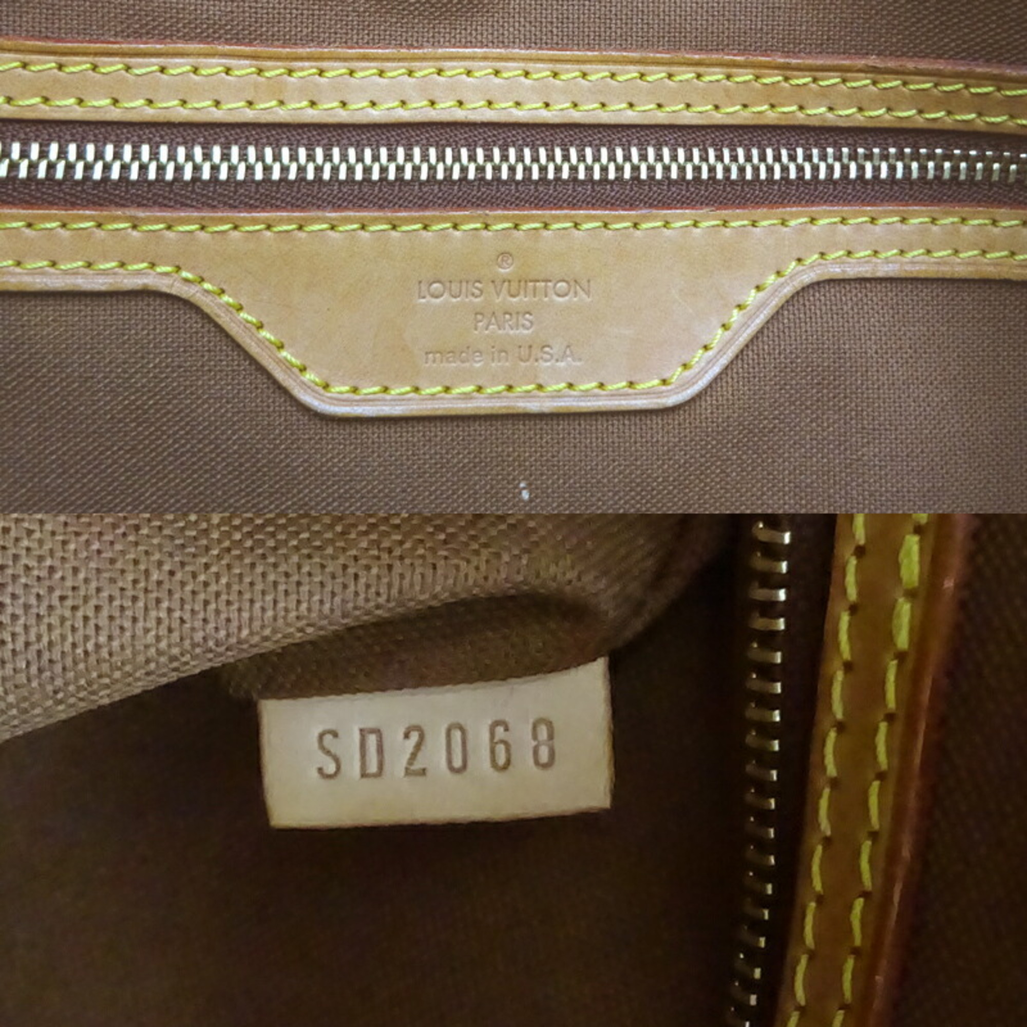 Louis Vuitton Batignolles Horizontal Women's Shoulder Bag M51154 Monogram Brown