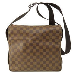 Louis Vuitton N45255 Naviglio Damier Ebene Shoulder Bag Canvas Women's LOUIS VUITTON
