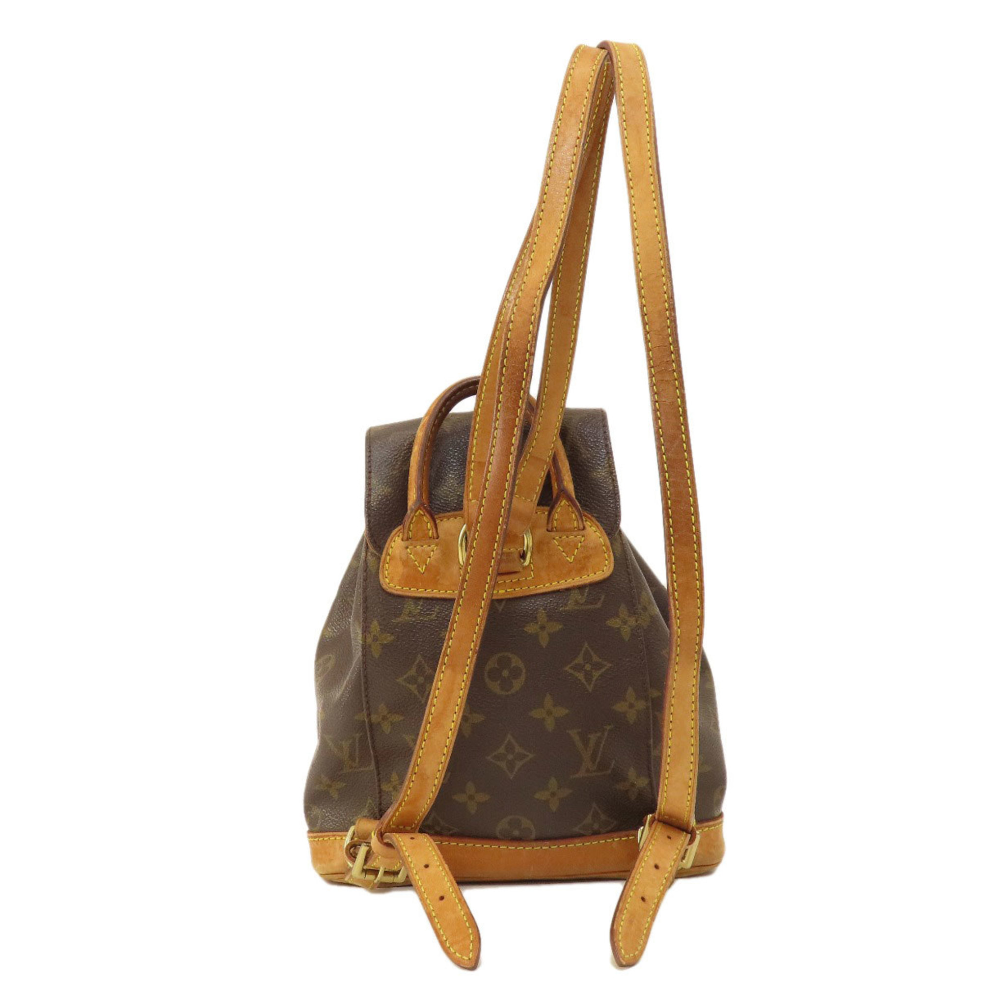 Louis Vuitton M51137 Montsouris Monogram Backpack/Daypack Canvas Women's LOUIS VUITTON