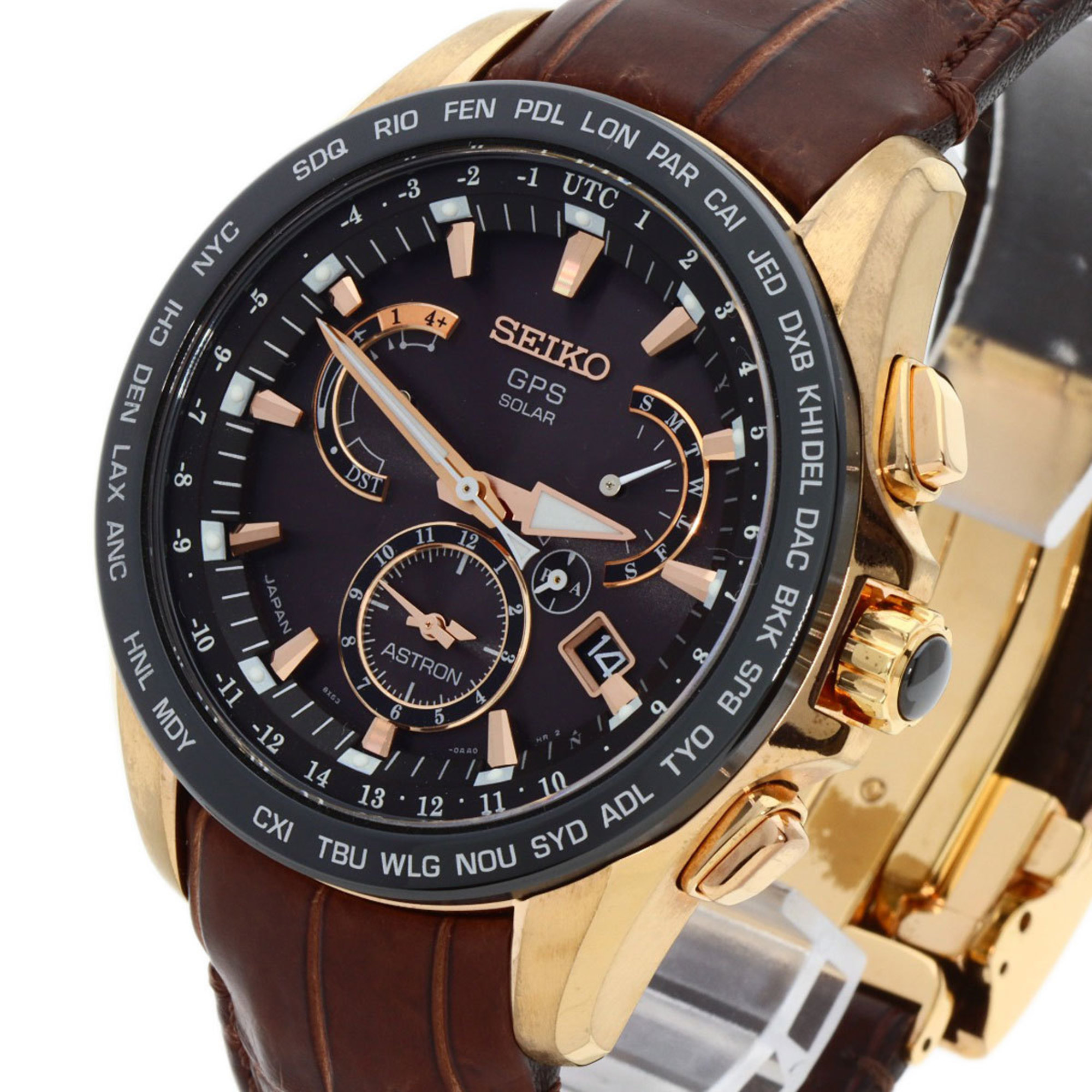 Seiko SBXB060 8X53-0AF0-2 Astron Novak Djokovic collaboration 3000 limited edition watch GP leather men's SEIKO