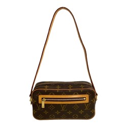 LOUIS VUITTON Louis Vuitton Pochette Cite Monogram Leather One Semi Shoulder Bag Brown 1kmk108-2
