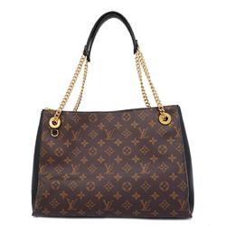 Louis Vuitton Shoulder Bag Monogram Surenne MM M43772 Brown Black Ladies