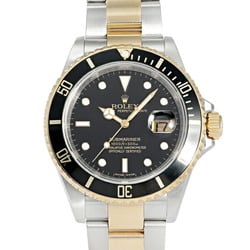 Rolex ROLEX Submariner Date 16613 Black Dial Men's Watch