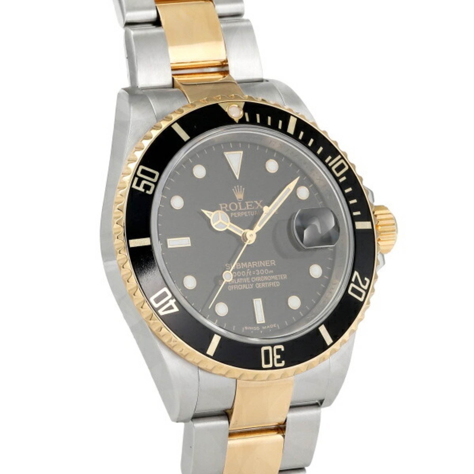 Rolex ROLEX Submariner Date 16613 Black Dial Men's Watch